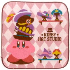 [중고] 타월·수건(캐릭터) 디자인 A 핸드 타올 HAT STUDIO 세련된 타월 [이치반 복권 별의 커비 KIRBY HAT STUDIO] G상