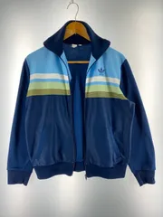 希少 70s フランス製 adidas トラックジャケット 70s フランス製 adidasアディダス VENTEX トレフォイル ロゴ刺繍