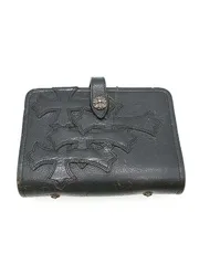 CHROME HEARTS クロムハーツ AGENDA FRNT4CEME CROSS アジェンダ セメタリークロスパッチ 手帳カバーケース ブラックのサムネイル