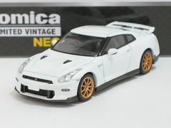 NISSAN GT-R Premium edition T-spec 2024 model（白）LV-N316c【トミーテック社1/64ミニカー】【トミカの時】