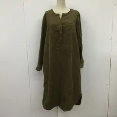 Sonny Label サニーレーベル ワンピース ひざ丈スカート LA87-26K030 コーデュロイ ノーカラーのサムネイル
