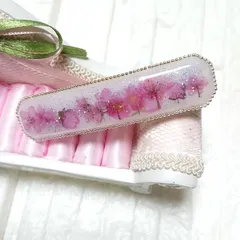 バレッタ ヘアアクセサリー『桜並木』№222