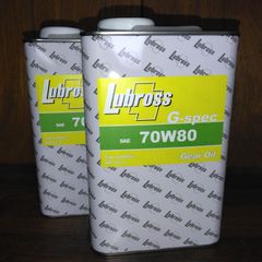 Lubross（ルブロス）Gear Oil G-spec 70W-80 1L缶 2缶セット