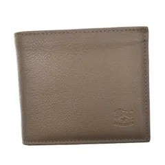 イルビゾンテ IL BISONTE 二つ折り財布 SBW007 P GY103B CLASSIC BI FOLD WALLET クラシック バイフォルド ウォレット TORTORA グレー系