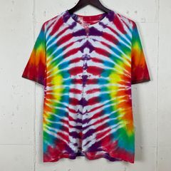 80s ONEITA 2XLサイズ Tシャツ マーブル 墨流し染め 総柄 - メルカリ