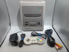ジャンク品 スーパーファミコン 本体と ケーブル SFC スーパーファミコン 本体 + S端子ケーブル【フルセット