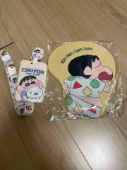 クレヨンしんちゃん マウスパッド/リールパス+キーリング