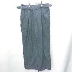 ◇ URBAN RESEARCH DOORS ベルト付き ストレートパンツ サイズ5 ネイビー メンズ E  【1407180005587】のサムネイル