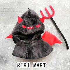 オビツ11　デビルフード付きポンチョ　ねんどろいどどーる　悪魔　着ぐるみ