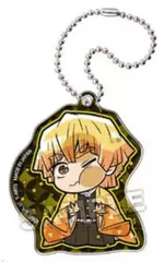 【中古】雑貨 我妻善逸 「劇場版 鬼滅の刃 無限列車編 ぴた!でふぉめ アクリルキーホルダー」