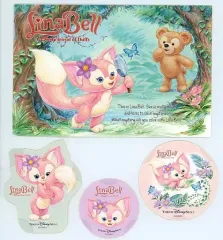 【中古】雑貨 ダッフィー＆リーナ・ベル ポストカード＆ステッカー 「Duffy and Friends-ダッフィー＆フレンズ-」 東京ディズニーシー限定