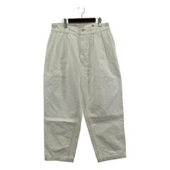 Kaptain Sunshine 2Pleats Tapered Trousers 34 ホワイト
