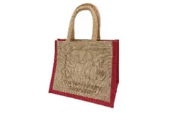 アイ 【送料無料】【はらぺこあおむし】ジュートマイバッグ【S】【チェリーレッド】【エリックカール】【はらぺこ】【絵本】【キャラ】【カバン】【かばん】【鞄】【トート】【ランチバッグ】【お弁当入れ】【お出かけ】【アウトドア】【雑貨】【グッズ】【かわいい】