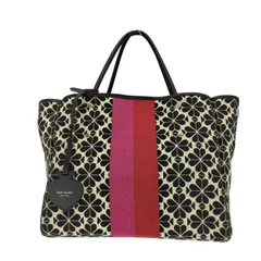 ケイトスペードニューヨーク kate spade NEW YORK スペードフラワー ジャガードストライプ エブリシングラージトート レディース 表記無 