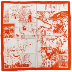 【中古】タオル・手ぬぐい 爆豪勝己 泣けるハンカチ 「僕のヒーローアカデミア」 Jヒーロー夏祭り2023グッズ