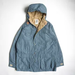 【美品】Sierra Designs 【USA製 60/40クロス マウンテンパーカー】 XL ブルー ジャケット シエラデザイン s2510038