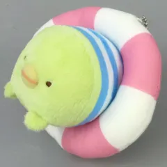 【中古】キーホルダー ぺんぎん? うきわマスコットキーチェーン 「すみっコぐらし」