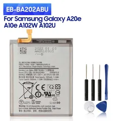 送料無料 純正同等新品 SAMSUNG Galaxy A20 バッテリー EB-BA202ABU SC-02M SCV46 電池パック交換 内蔵battery 両面テープ 修理工具付き