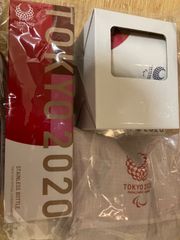 도쿄 2020 올림픽 미사용 미개봉 패럴림픽 엠블럼 상품 세트