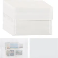 GTM Smith 洋2 トレーシング ペーパー 封筒 半透明 招待状 結婚式 葉書 2l サイズ カマス( カマス貼,  20枚)