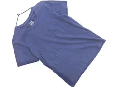 nano universe ナノユニバース ポケット Tシャツ sizeS/紺 ■◆ メンズ