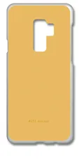 【新品未使用】Galaxy S9+ SC-03K/SCV39 ギャラクシーS9+ クリア ハードケース (251-mirage) イエロー系 サンドベージュ系 カバー スマホケース cl-sc03k-251