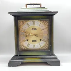 ゼンマイ式置時計 SWISS ゼンマイ式 大型柱時計 - YouTube