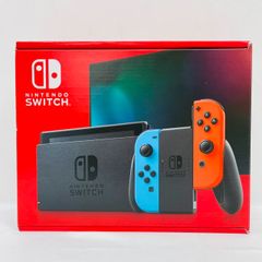 新品未使用Nintendo Switch ネオンブルー ※箱スレ有り Nintendo Switch Joy-Con(L) ネオンブルー/(R) ネオンレッド 【新