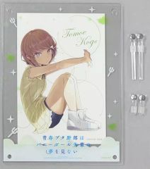 [중고] 포토 프레임·앨범(캐릭터) 코가 토모에 캐릭터 포토 프레임 [Blu-ray/DVD 청춘 돼지 놈은 토끼 걸 선배의 꿈을 꾸지 않는 제2권] ​​ANIPLEX+구입 특전