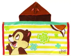 【中古】雑貨 チップ＆デール リバーシブルフード付きタオル 「チップとデール」 東京ディズニーリゾート限定