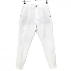 【超美品】アディダス パンツ 白 後ろウエストゴム ジョガーパンツ レディース M/M ゴルフウェア adidas