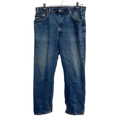 Levi's 505 デニムパンツ W38 インディゴブルー リーバイス ジップアップ メキシコ製 レギュラーフィット 古着卸 アメリカ仕入 2509-489