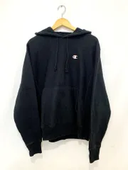00's Champion チャンピオン REVERSE WEAVE リバースウィーブ スウェットプルオーバーパーカー サイズ: Ｍ カラー: ブラック メンズ トップ