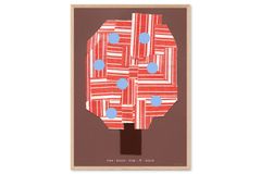 Atelier Cph アートポスター 50×70cm PLAY 010 tree/98xPLAY010-50x70