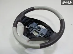 美品】希少スズキ純正ラパンショコラOPハンドルカバーメッキハンドル付