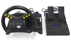 【中古】PS2ハード Topway レーシングコントローラ