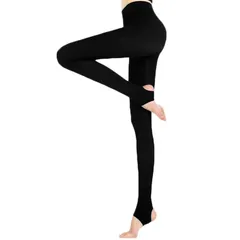 【新品】 [WONEY] タイツ レディース 秋冬【伸縮性 美脚 美尻 防寒保温】【素肌感】無地 ストッキング風タイツ 暖かい 裏起毛タイツ 厚手極暖 発熱 吸汗 美脚タイツ あったか 着圧タイツ おしゃれ (10℃～25℃に適用, ブラックトレンカ) 0