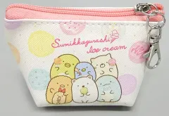【中古】雑貨 アイスクリーム 三角ミニポーチ 「すみっコぐらし」
