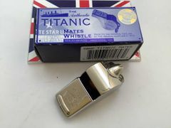 英国製タイタニック100周年記念笛SLホイッスル銀色笛　Titanic1912/2012　e014