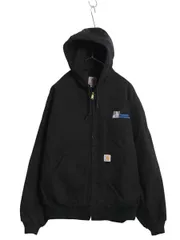 早い者勝ち】Carhartt アクティブジャケット 企業ロゴ フェード ダック