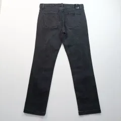 GUESS(ゲス) デニム サイズ 31 スパン糸 ブラックデニム ウォッシュ レディース デニムパンツ A2849