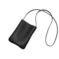 【全8色展開】スマホポーチ 斜め掛けショルダー ミニバッグ ショルダーバッグ ポーチ スマホポシェット 携帯ポーチ コンパクト ブラック