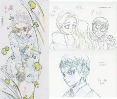 【中古】原画イラストボード 鬼滅の刃 Blu-ray/DVD 4巻 ufotable購入特典 複製原画セット