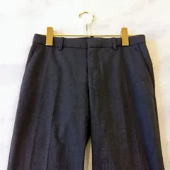 UNIQLO ユニクロ ★ 美脚ストライプパンツ （ウエスト73cm）