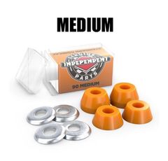インディペンデントコニカルブッシュミディアム INDEPENDENT BUSHING STANDARD CONICAL MEDIUM 90A スケートボードプッシュ スケボープッシュ　トラックブッシュ