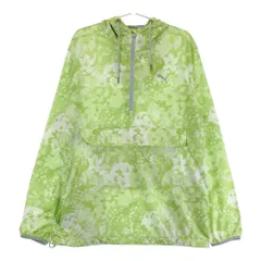 サイズ：US M PUMA GOLF プーマゴルフ  ハーフジップ 長袖ブルゾン パーカー 総柄 グリーン系 [240101399214] ゴルフウェア メンズ ストスト