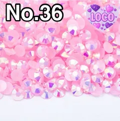 ミルキーライトピンク【no36】2000粒　ラインストーン　高分子ストーン　ミルキーストーンdiy用、専用接着剤　アイドルのデコうちわ デコパーツ　デコうちわ　ネイル　ネイルストーン　デコレーションパーツ