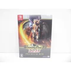 未開封 Nintendo Switch Winning Post 10 2025 プレミア厶ボックス ゲームソフト △WE2143