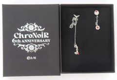 [Used] Silverware, Rings, Accessories: Kuzuha Earrings "Virtual YouTuber Nijisanji ChroNoiR 6th ANNIVERSARY"