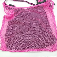 ◇ Θ FREAK'S STORE フリークスストア メッシュ ハンドトートバッグ ピンク系 レディース E  【1506230032228】